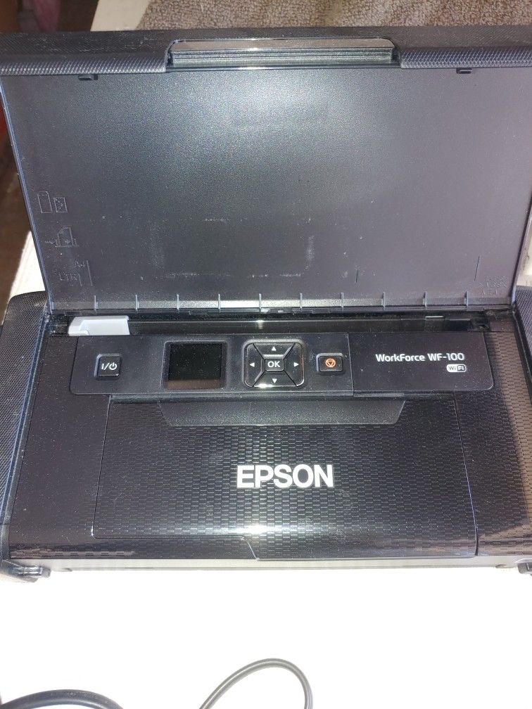 Epson travel printers with ink & power