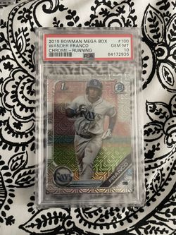 Wander Franco 1st Bowman Chrome Psa 10