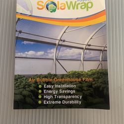 Air Bubble Greenhouse Film SOLARWRAP
