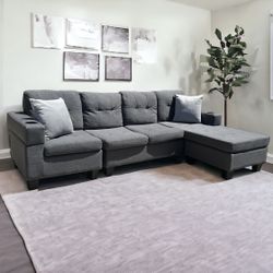 🔥BUDGET Sectional Sofa  💰90-day Same As Cash 🚛Delivery Available 