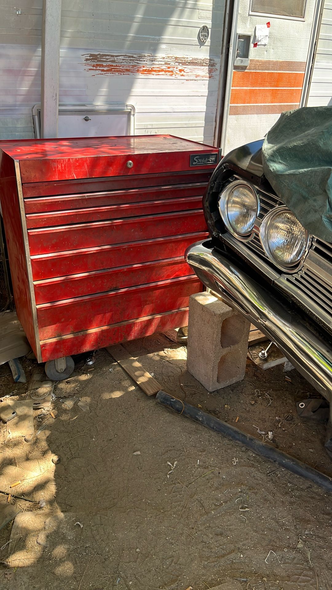 Snap On Vintage Industrial 7 Draws