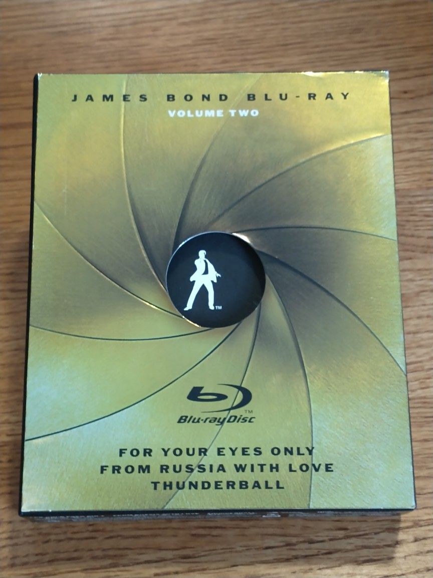 James Bond Blu-ray 3 Disc Set