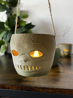 Halloween Decor - Turnip Lanterns, Set of 4