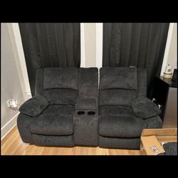 2pc Reclining Sofa And Loveseat