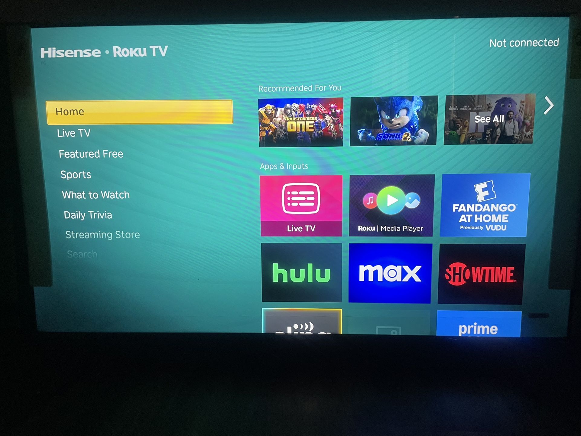 Brand New Tv !