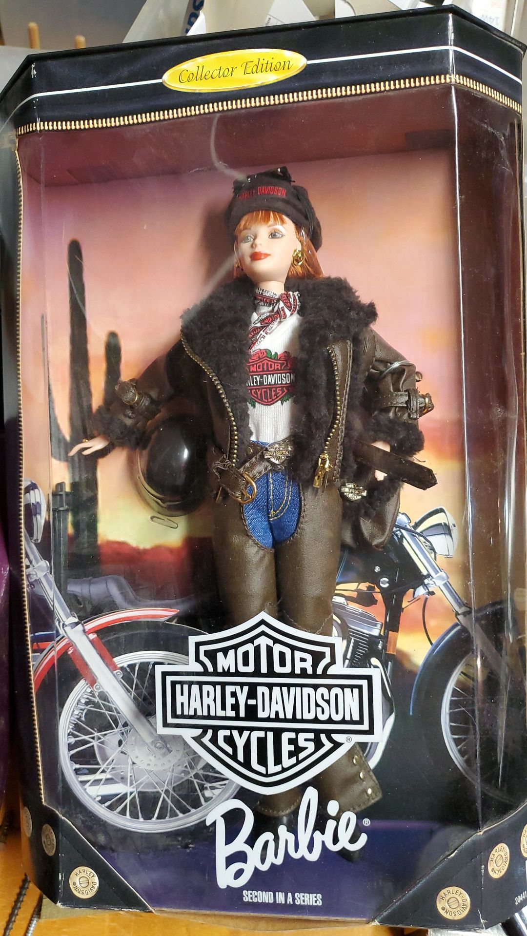 Harley Davidson barbie doll $75