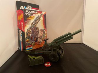 Vintage 1984 GI Joe Mountain Howitzer
