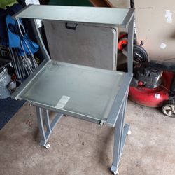 Glass Computer Desk