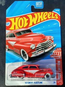 Hot Wheels Chevy Fleetline Red Edition