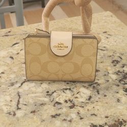 New Coach Medium Size Wallet $40