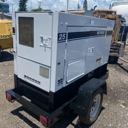 2012 Multiquip diesel generator 25 kva 