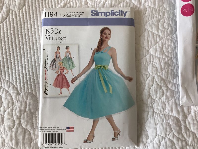 Sewing pattern