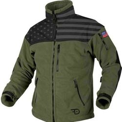 Outdoor Tactical Flag FLEECE JAcket All Sizes