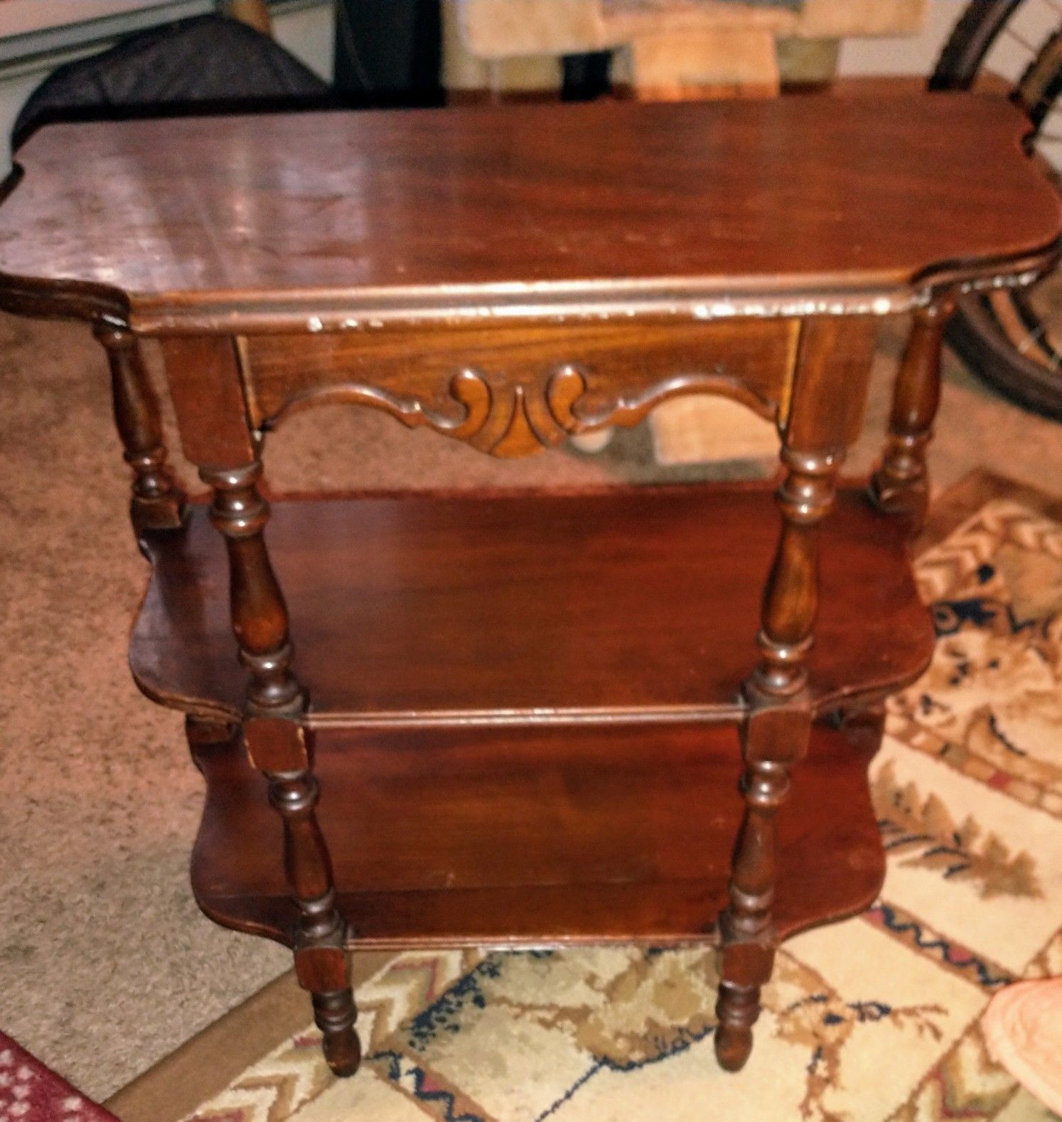 3 tier side table