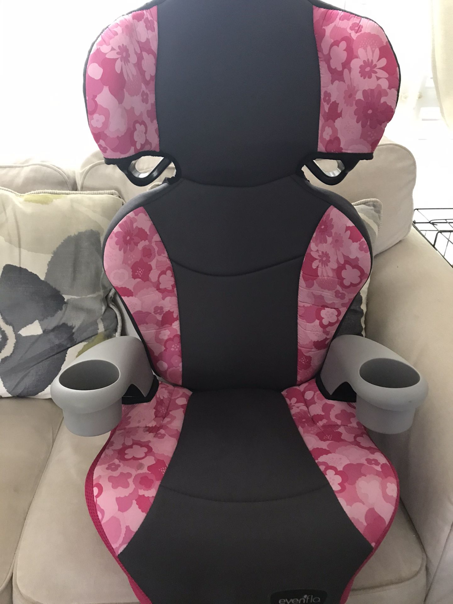 Evenflo girls booster seat