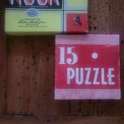 Vintage Games "Rook" & "15 Puzzle"