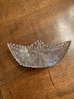 Crystal candy dish