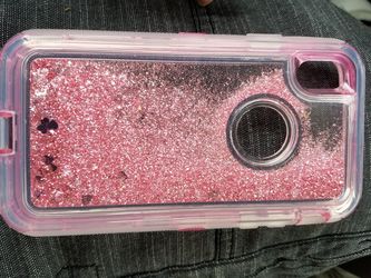 Iphone glitter case