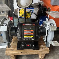 ironton 6 inch bench grinder with lamp