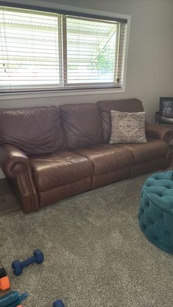 Loveseat and sofa