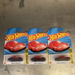 Hot Wheels Red Porche Keychain 