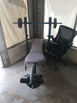 Black Gold Gym Weight Bench