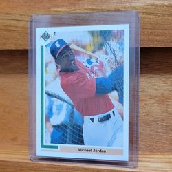 Michael Jordan baseball rookie