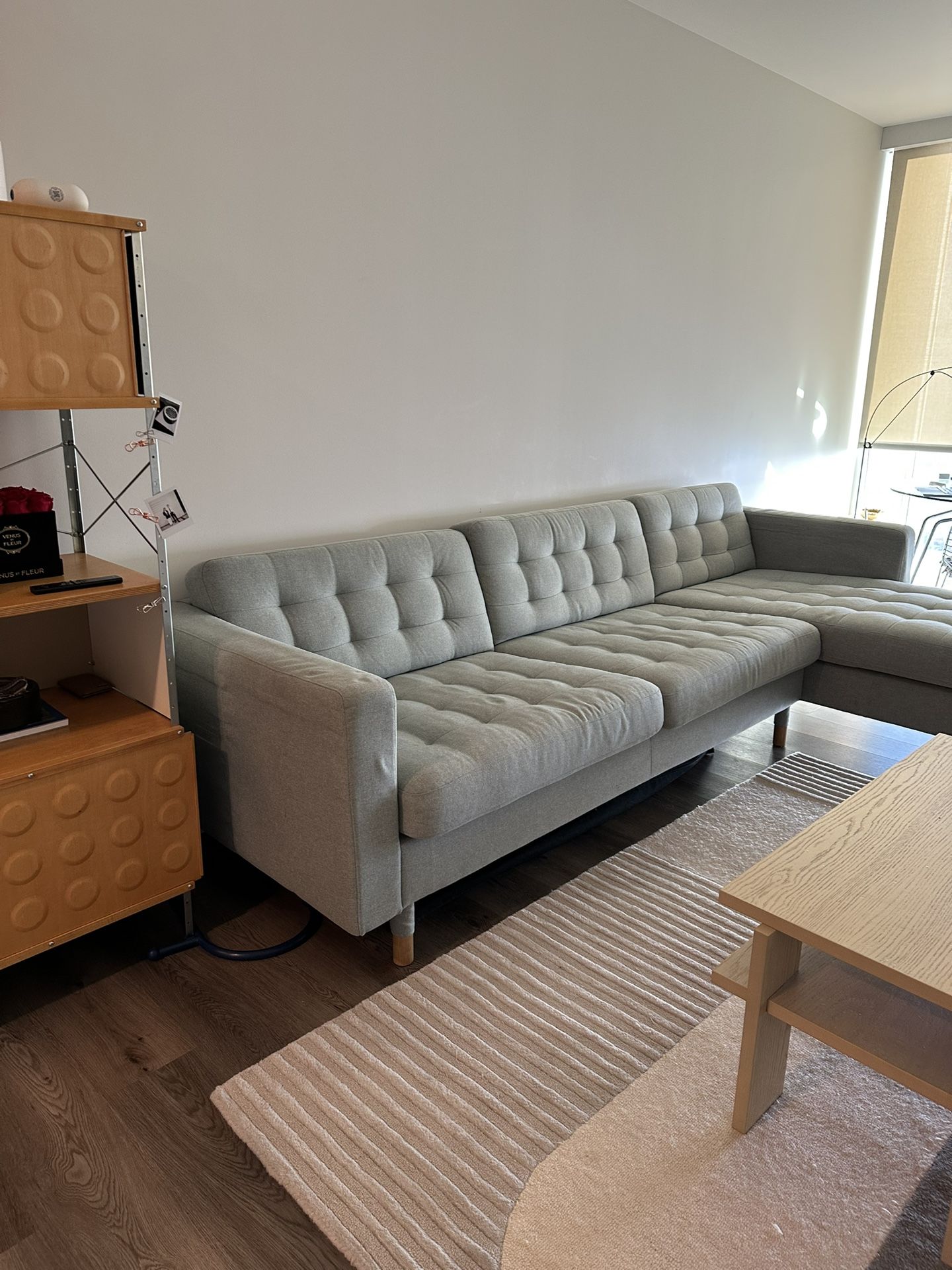 IKEA Sofa With Chaise ‘Morabo’