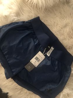Adidas Girls XL athletic shorts Sz 14 New Navy
