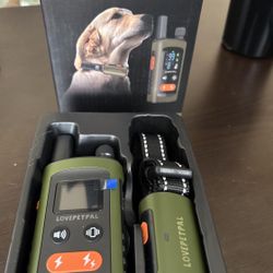  Dog Training Collar with Remote Control, 3500FT Dog Shock Collar for Small Medium Large Dogs, IPX7 Waterproof, 4 Training Modes, Rechargeable E-Colla