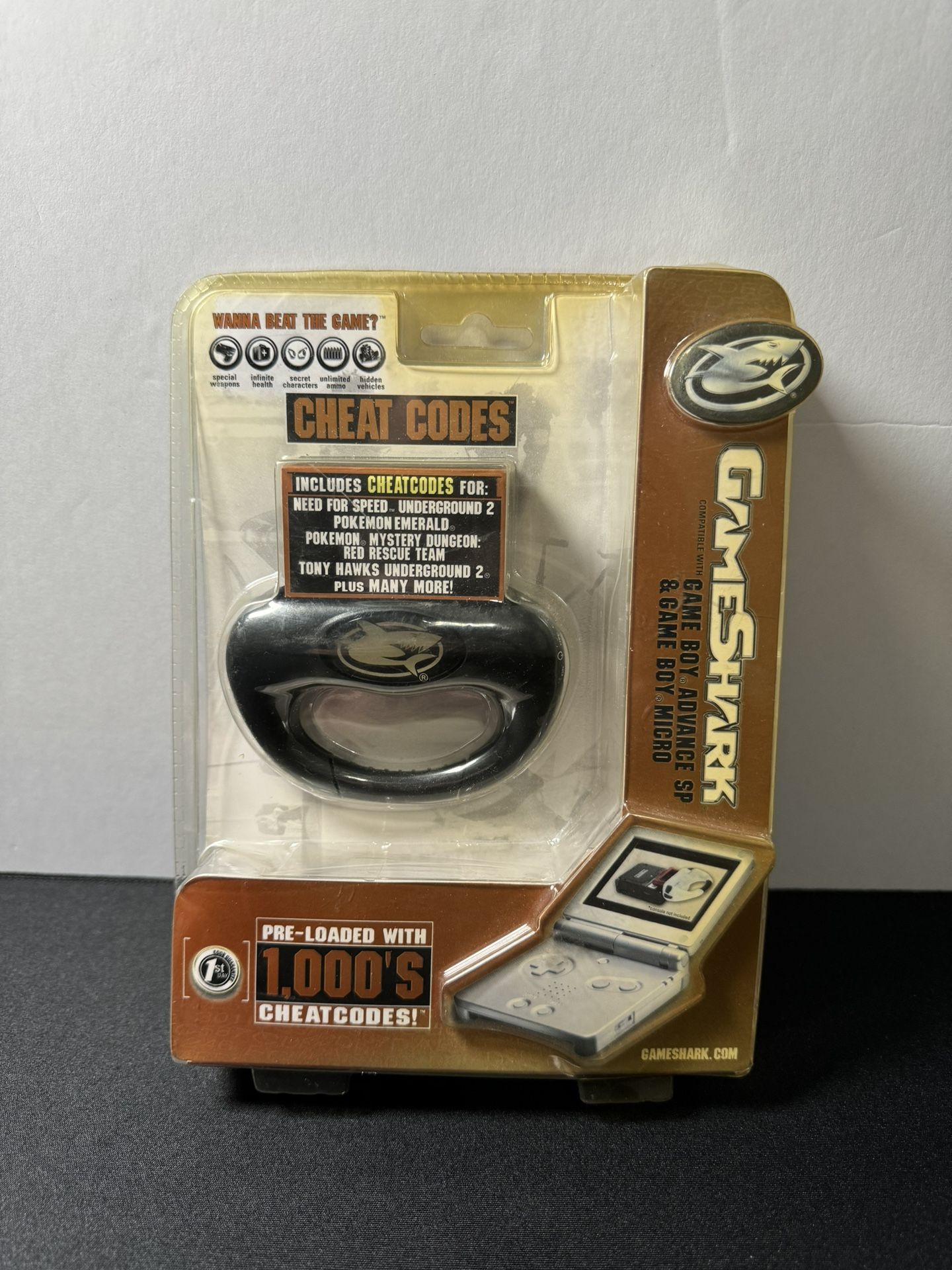 GameShark Karabiner for Gameboy Advance SP GBA - PARTS ONLY