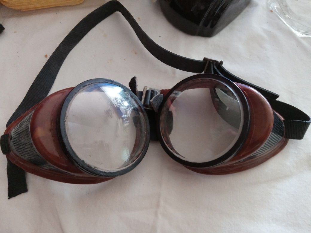 Vintage Aviation Goggles