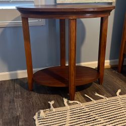30” X 21” Wood Accent Table  