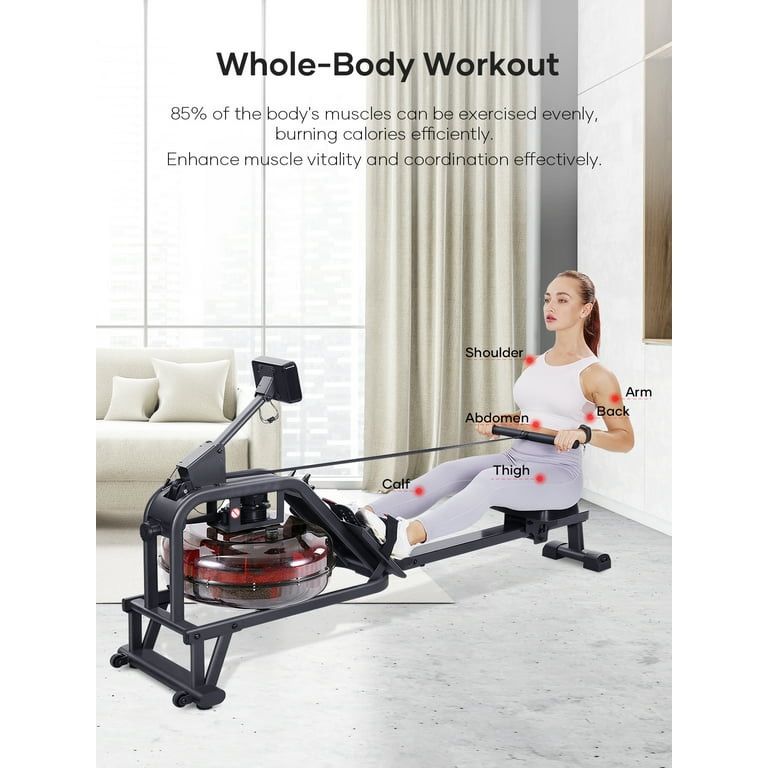 MaxKare Water Rowing Machine/Work Out /indoor Exercise /home Gym Exercise