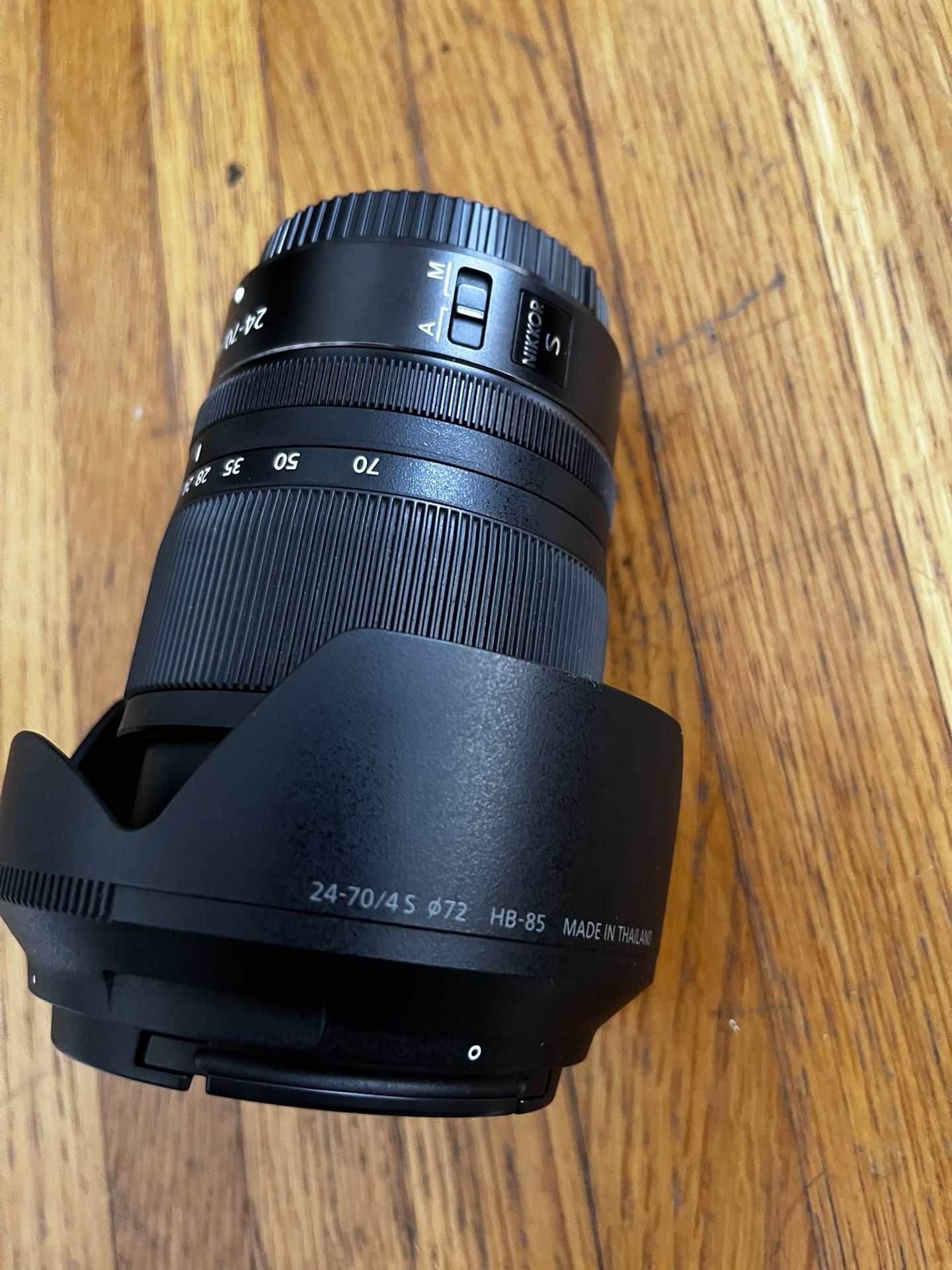 Nikon 24-70 / 4 Nikkor S Lens
