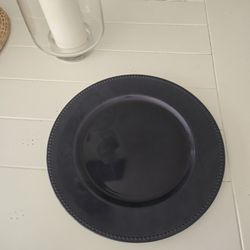 Navy Blue Plate Chargers Set Of 80