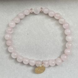 Rose Quartz Stretch Bracelet 