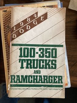 1984 Dodge Ram 350