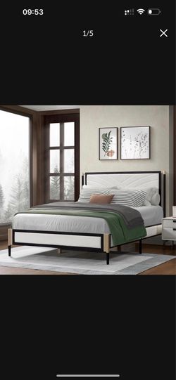 Brand new full size bed frame