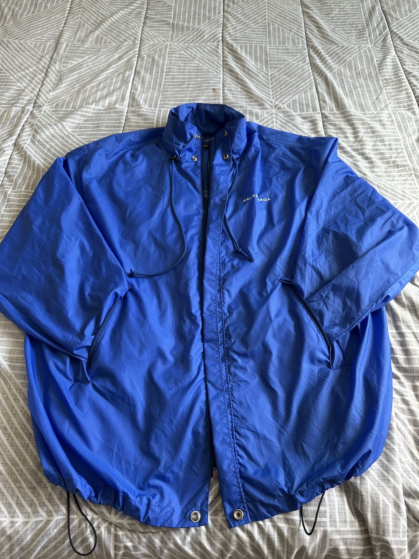Balenciaga Blue Windbreaker