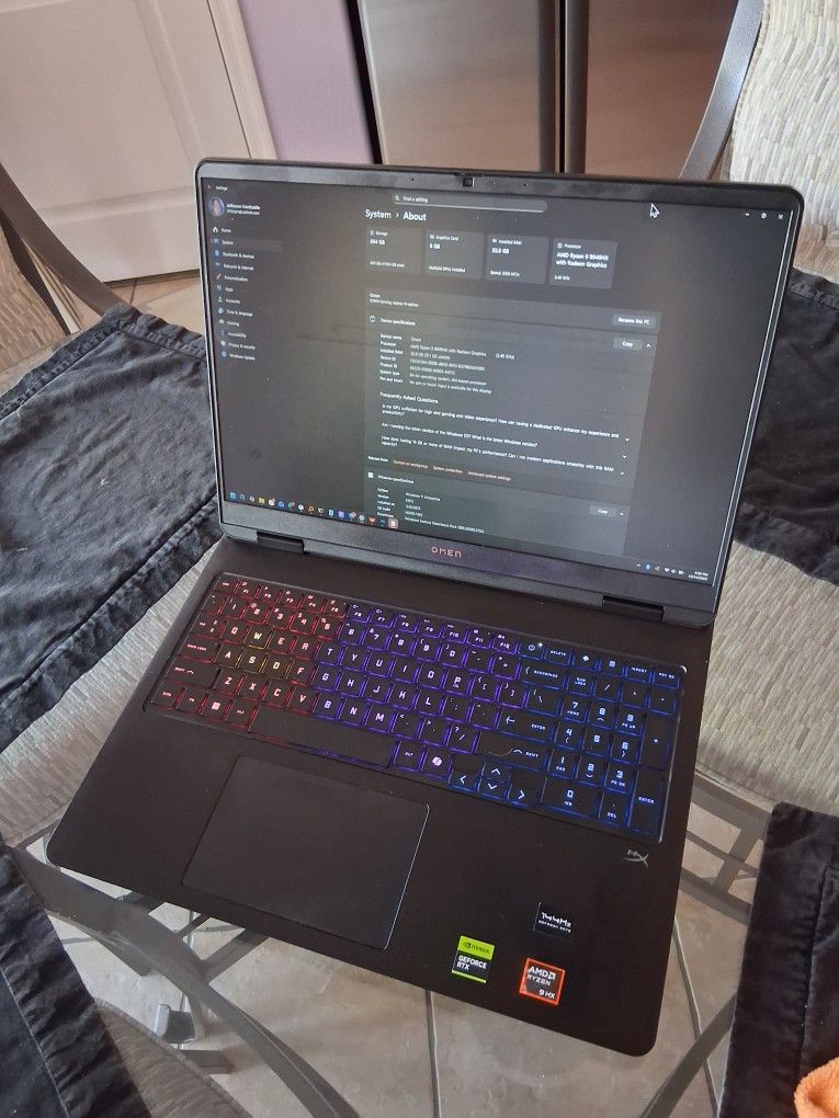 HP Omen 16 Gaming Laptop 32GB ram 1TB SSD