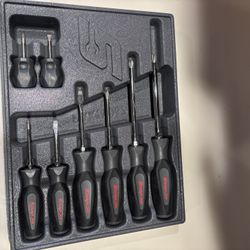 SnapOn 8 Peace Screwdriver Set