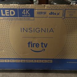 50” Insignia F50 Series 4k Fire Smart Tv
