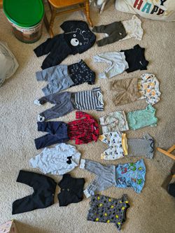Boys 3mo-3/6mo clothes lot. 37pcs