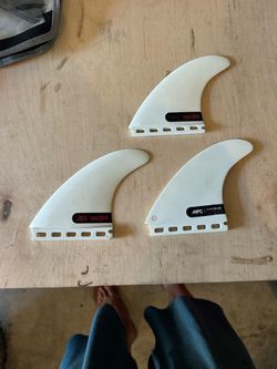 JS Hydroglass Surfboard Fins, Large, Futures