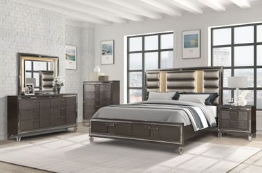 Zara 4pcs Bedroom set. A nice addition to your Home. Delivery/Finance available.