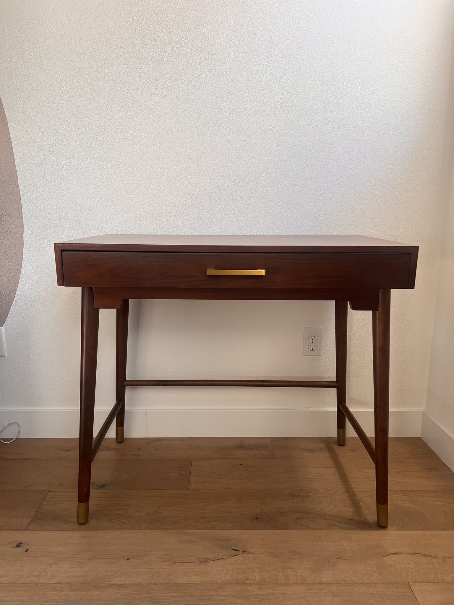 Mid Century Modern Desk w/ Drawer (World Market)