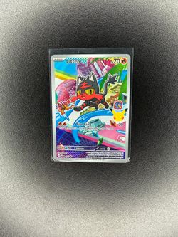 Litten Holo Pokémon Card 044
