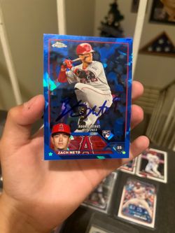 Zach Neto signed autograph card