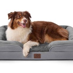 Orthopedic Dog Beds Large Sized Dog - Washable Large Dogs Bed Waterproof, Big Comfort Pet Couch with Washable Removable Cover, Supportive Foam Pets So